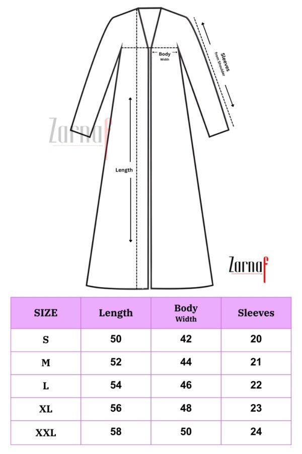 Inner Abaya (Full Sleeves) - Image 3