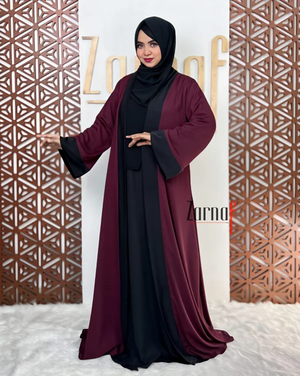 Dehra Embroidery Abaya - Image 2